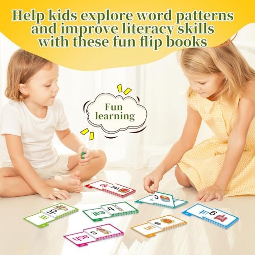 30 Read Word Families, Sight Words, ABC Phonics Flash Cards,Reading Learning Set, Educational Games for Kindergarten - Image 4