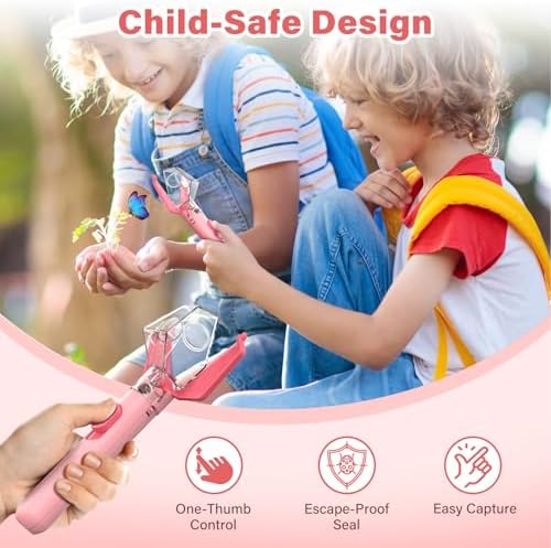 2PCS Bug Catcher for Kids with 6X Magnifier, STEM Educational Learning Toys - Image 2