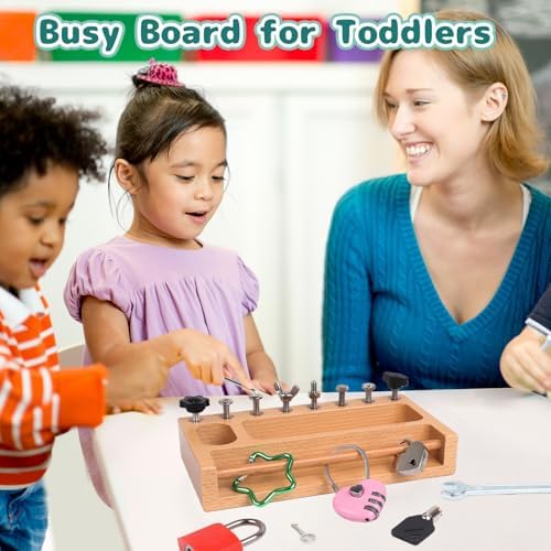 Occupational Therapy Tools Montessori Screwdriver Board Set - Image 3