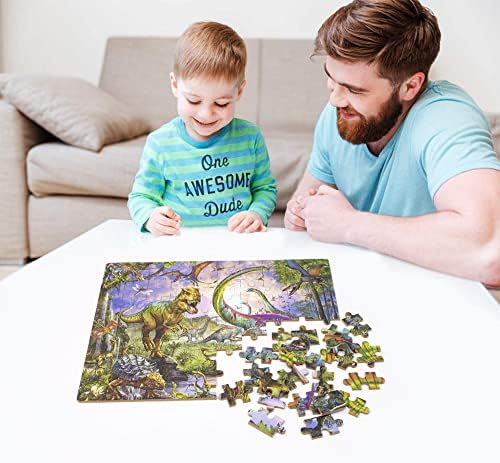 LELEMON Puzzles for Kids Ages 4-6,100 Piece Puzzles for Kids in Metal Box - Image 6