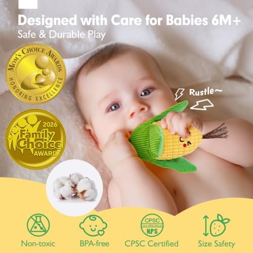 hahaland Baby Sensory Toys Montessori Toys 1 Year Old Fruit Vegetable 16PCs - Image 5