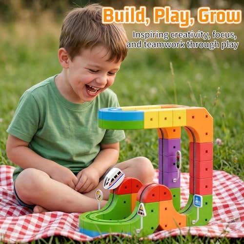 48 pcs KlickRail Electric Train Set Race Track for 3 4 5 6 7 8 Years Old - Image 6