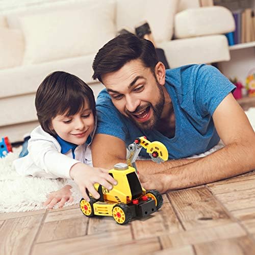 Mobius 7-in-1 Take-Apart Construction Truck Set with Drill, Ages 3+ - Image 6