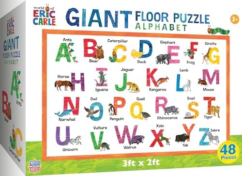 MasterPieces World of Eric Carle - Alphabet 48 Piece Floor Puzzle - Image 2