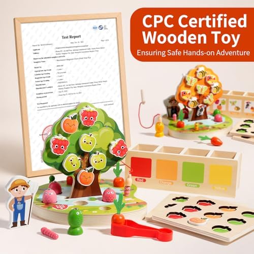 INIFEIDALA Montessori Toys for 3 4 5 Year Olds | Birthday Gifts for Kids - Image 6