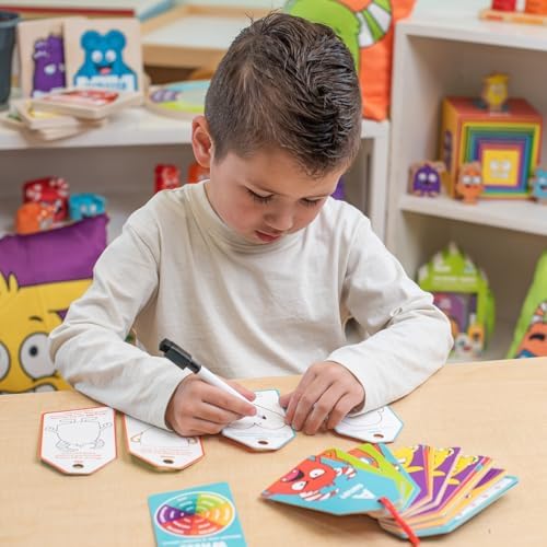 Open The Joy Dry Erase ABC Emotion Flash Cards – Kids SEL Learning Set - Image 4