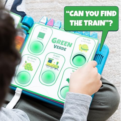 Chuckle & Roar Pop It Book, Colors, English & Spanish, Quiet Mode, 1–4+ - Image 6