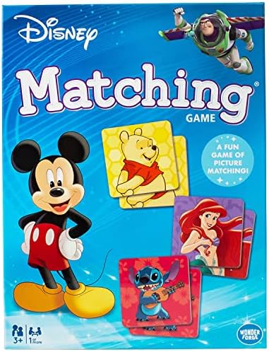 Wonder Forge Disney Matching Game - Fun Memory Game for Boys & Girls Ages 3 and Older - Featuring Classic Disney Characters - Preschool Learning Toy (Pack of 6) - Image 5