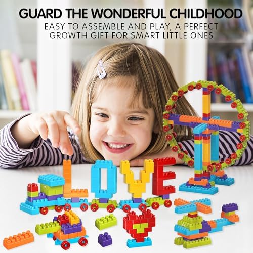 Building Blocks for Toddlers, Kids Interlocking Toys - Image 5