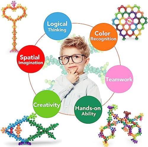 NEOACT 200PCS Building Blocks Kids STEM Toys, Educational Building Toys - Image 4