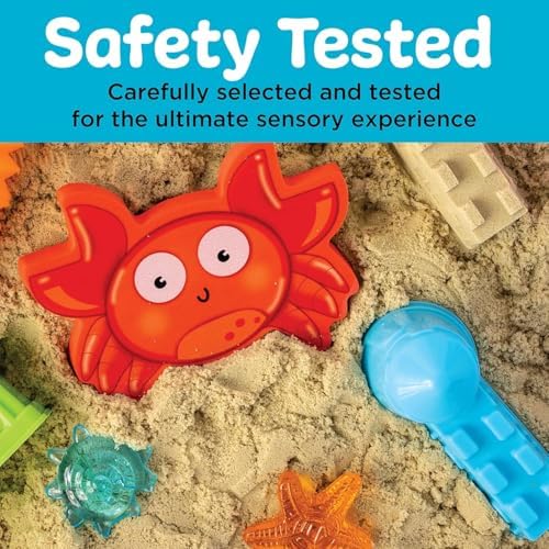 Creativity for Kids Sensory Bin: Beach - Toddler and Preschool Toys, Sensory Box with Toys for Toddlers, Kids Gifts for Toddler Boys and Girls (Ages 3+) - Image 6