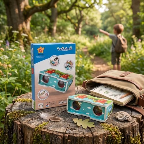 STEM DIY Binoculars Kit - Build & Explore Optics, Astronomy - Image 5