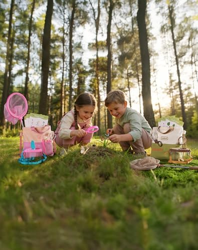 ROBUD Dual Bug Catcher for Kids,Includes 1 Pink and 1 Green, Bug Catching Kit with Bag Kit, Outdoor Exploration Set for Camping, Montessroi Toy for Kids Coming Closer to Nature，WRP61 - Image 6