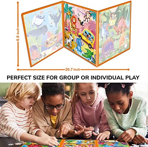 Magnetic Puzzles for Toddlers 3-5 - Kids Travel Toys for Boys and Girls - Image 3