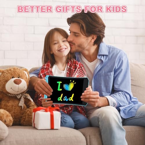 cimetech Toddler Girl Gifts, LCD Writing Tablet, Travel Essentials Toys - Image 6