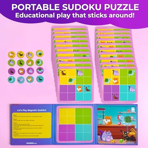 Magnetic Puzzles for Toddlers 3-5 - Kids Travel Toys for Boys and Girls - Image 2