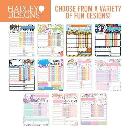 Magnetic Chore Chart for Kids Dry Erase Reward Chart for Home and Classroom - Image 2