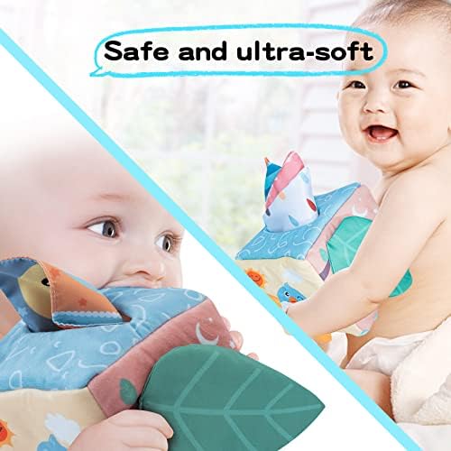 Twefex Baby Tissue Box Toy, Montessori Toy for Babies 6-12 Months, Tissue Box Baby Sensory Toys for 1 Year Old Boy Girl, Early Learning Baby Infant Toys 6-12 Months - Image 6