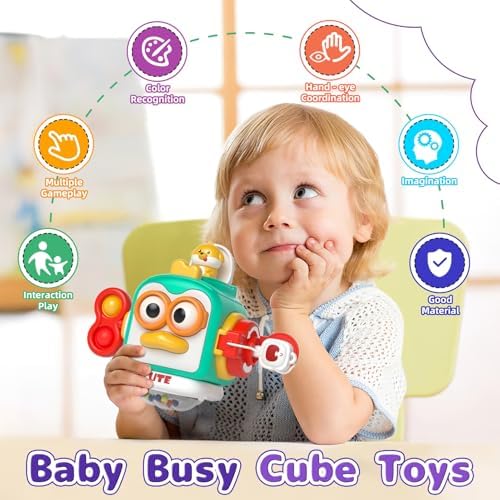 usrela 5 in 1 Baby Toys for 12 18 Month, Birthday Gift for 12+ Month Old - Image 5