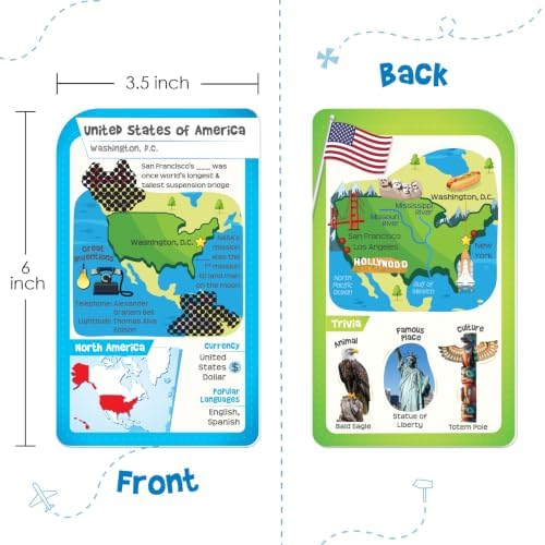Imagimake Mapology World Flash Cards for Kids 8+ Years - Image 7
