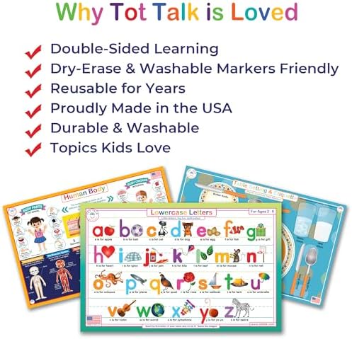 Tot Talk Asia Educational Placemat | Countries, Capitals, Flags & Landmarks - Image 3