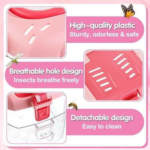 Biubee Bug Catcher for Kids, Bug Catching Kit Gifts with Butterfly Net Toys - Image 3