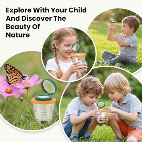 2 Pcs Insect Bug Viewer for Kids, Scalable Portable Bug Container - Image 7