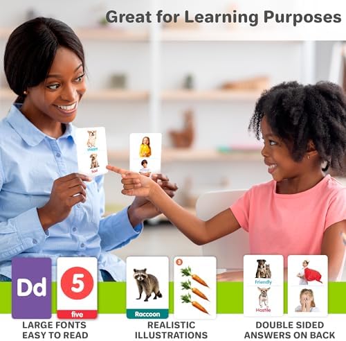 ABC Learning Flash Cards for Toddlers 1-3 - Flash Cards for Kids Ages 4-8 - Image 4
