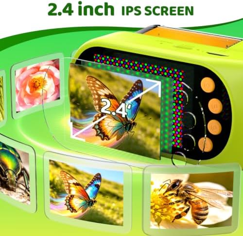 Handheld Microscope for Kids, Outdoor Explorer STEM Toy with Bonus Tools, 2.4" IPS Screen, Ergonomic Grip, Digital Camera, Photo/Video, Magnifier, Science Kit – Gift for Boys & Girls Age 3-12 - Image 2