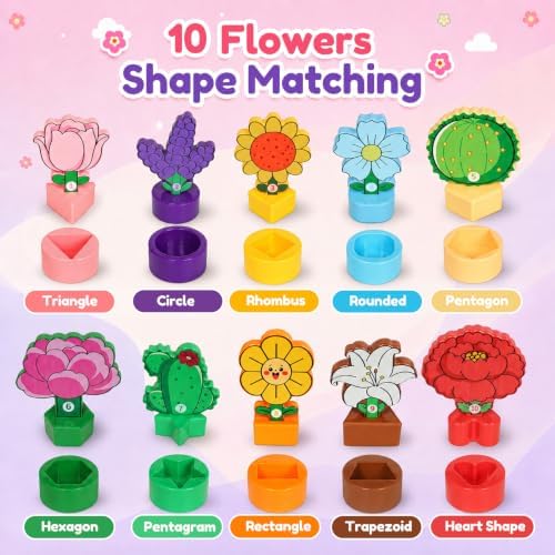 Counting Color Sorting Sensory Sin Toys for Ages 3+ Boys Girls - Image 2
