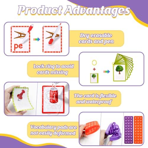 CVC Word Games for Kids, Sight Words Phonics Educational Sensory Toy - Image 5