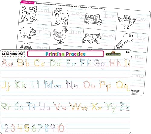 Teacher Created Resources Printing Practice Learning Mat (TCR21013) by TeacherCreatedResourcesOS