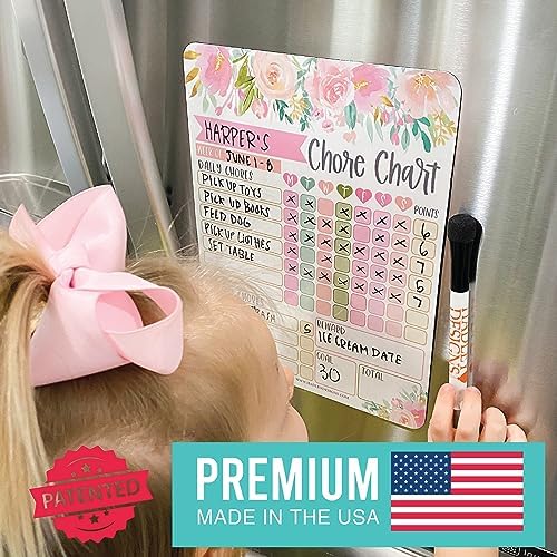 Magnetic Chore Chart for Kids Dry Erase Reward Chart for Home and Classroom - Image 4