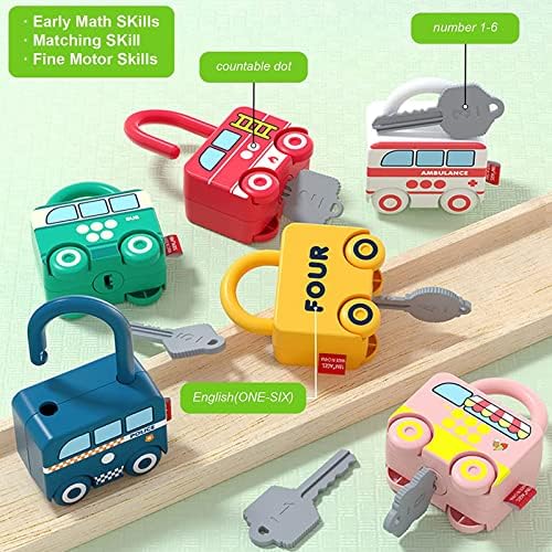Montessori Educational Toys Learning Games Busy Board - Toddler Car Activities - Sensory Fine Motor Skills Developmental Toys - Birthday for Boys Girls - Image 6