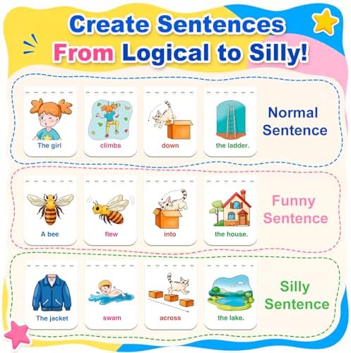Sentence Building for Kids,Speech Therapy Learning Activities - Image 2