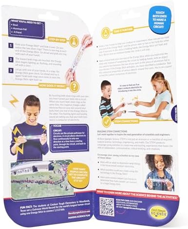 Steve Spangler Science Energy Stick, Learn About Electricity - 1 Piece - Image 4