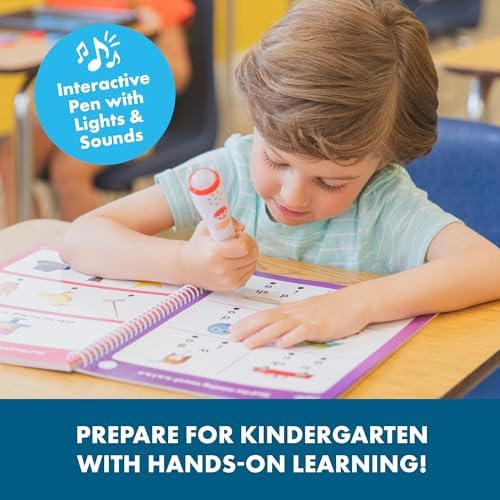 Educational Insights Hot Dots Let's Learn Kindergarten Reading Set - Kindergarten Workbooks with Interactive Pen, Homeschool Learning Activities, Learn to Read Activity Books for Kids Ages 5+ - Image 3