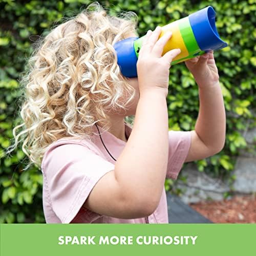 Educational Insights GeoSafari Kidnoculars - Toy Binoculars for Kids, Outdoor Toys for Kids Ages 4-8, Toddler Camping and Nature Toys, Lightweight Binoculars with Neck Strap, Bird Watching Gear - Image 4