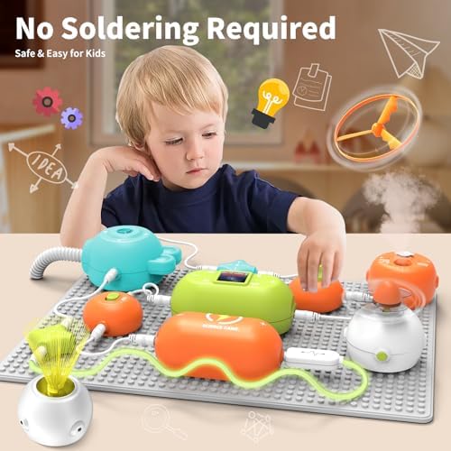 Kids Electronics Circuit Kit, 31PCS, 300+ Projects - Image 4