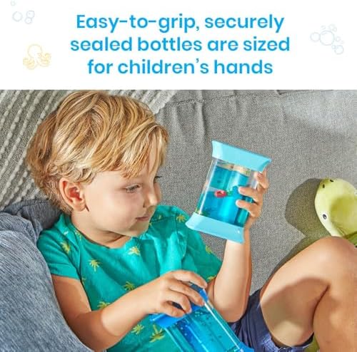 hand2mind Exploring Ocean Forces Sensory Bottles, Science Toys, Ages 3+ - Image 6