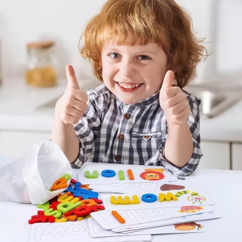 Alphabet Puzzle Toy, Learning Activities for Preschoolers 3+ - Image 2