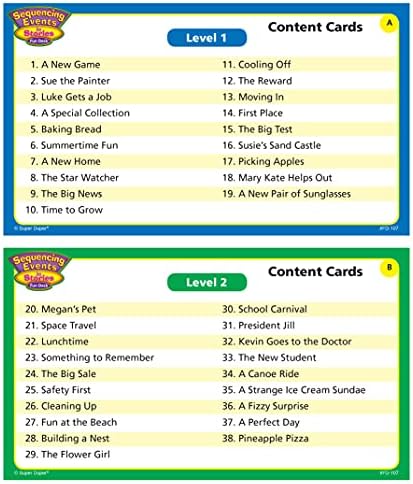 Super Duper Publications | Sequencing Events in Stories Fun Deck Flash Cards | Educational Learning Resource for Children - Image 3