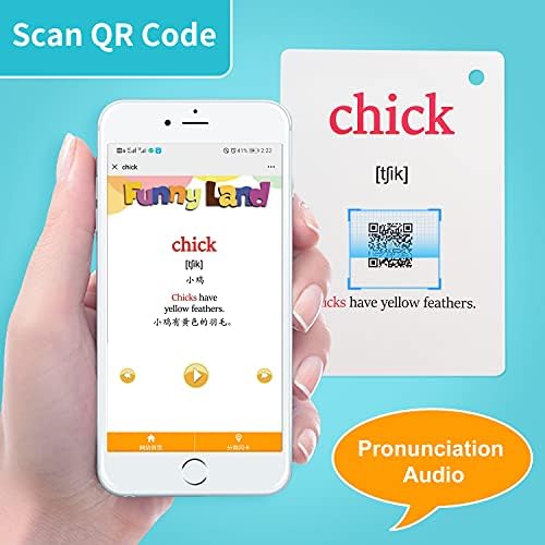 Lilias Farm Animals Flash Cards, Toddler Learning Toys, Preschool Learning Toys, Homeschool Supplies, Learning Supplies for Kindergarten, 4.3 X 3.14 Inch, 18 Cards in Set - Image 3