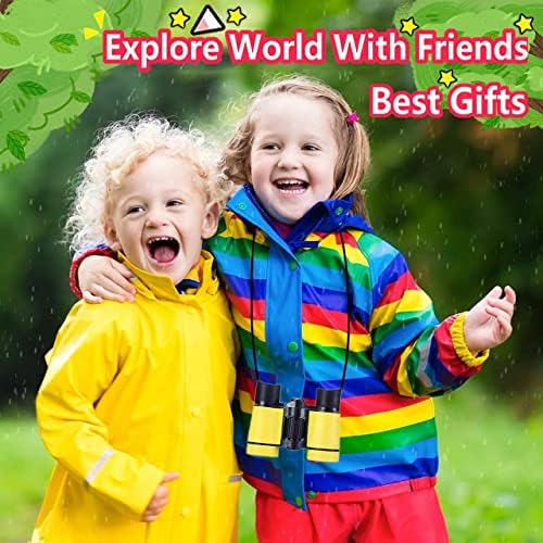Kids Binoculars Ages 3-12 with Compass & Whistle - Image 5