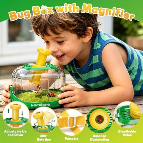 Kids Bug Catcher Kit Outdoor Explorer Set Educational Nature Toy Ages 3-12 - Image 3