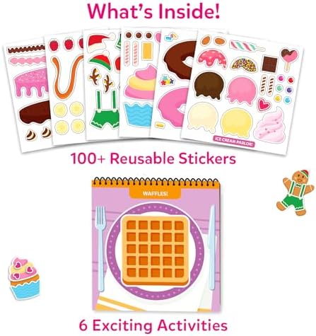 Skillmatics Peelies – Dessert Chef, Reusable Stickers, Gift for Toddlers - Image 3