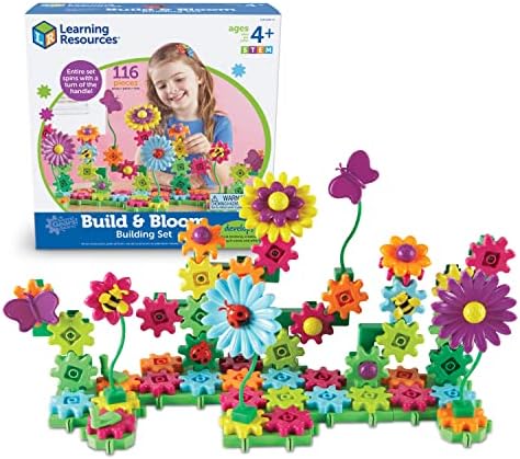 Learning Resources Gears Build & Bloom Building Set by LearningResources