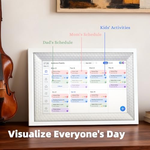 10.1" Smart Chore Chart & Visual Schedule for Kids - Digital Daily Routine Board, Neurodivergent Friendly Gamified Planner Display, App Syncs w/Google Calendar, No Subscription (Teen Room Edition) - Image 3