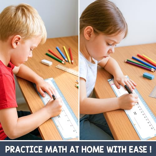 Number Line Dry Erase Boards Cards, 26 Pack 4x14 Boho Theme - Image 6
