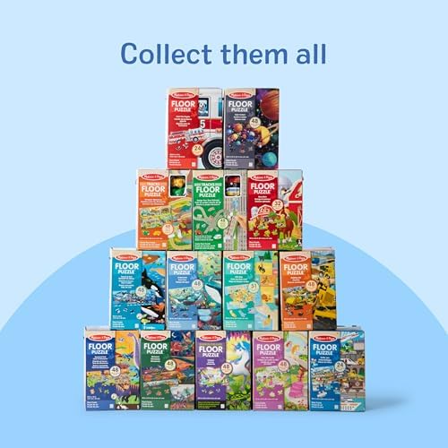 Melissa & Doug USA Map Jumbo Floor Puzzle 51-Piece Educational Toy - Image 3